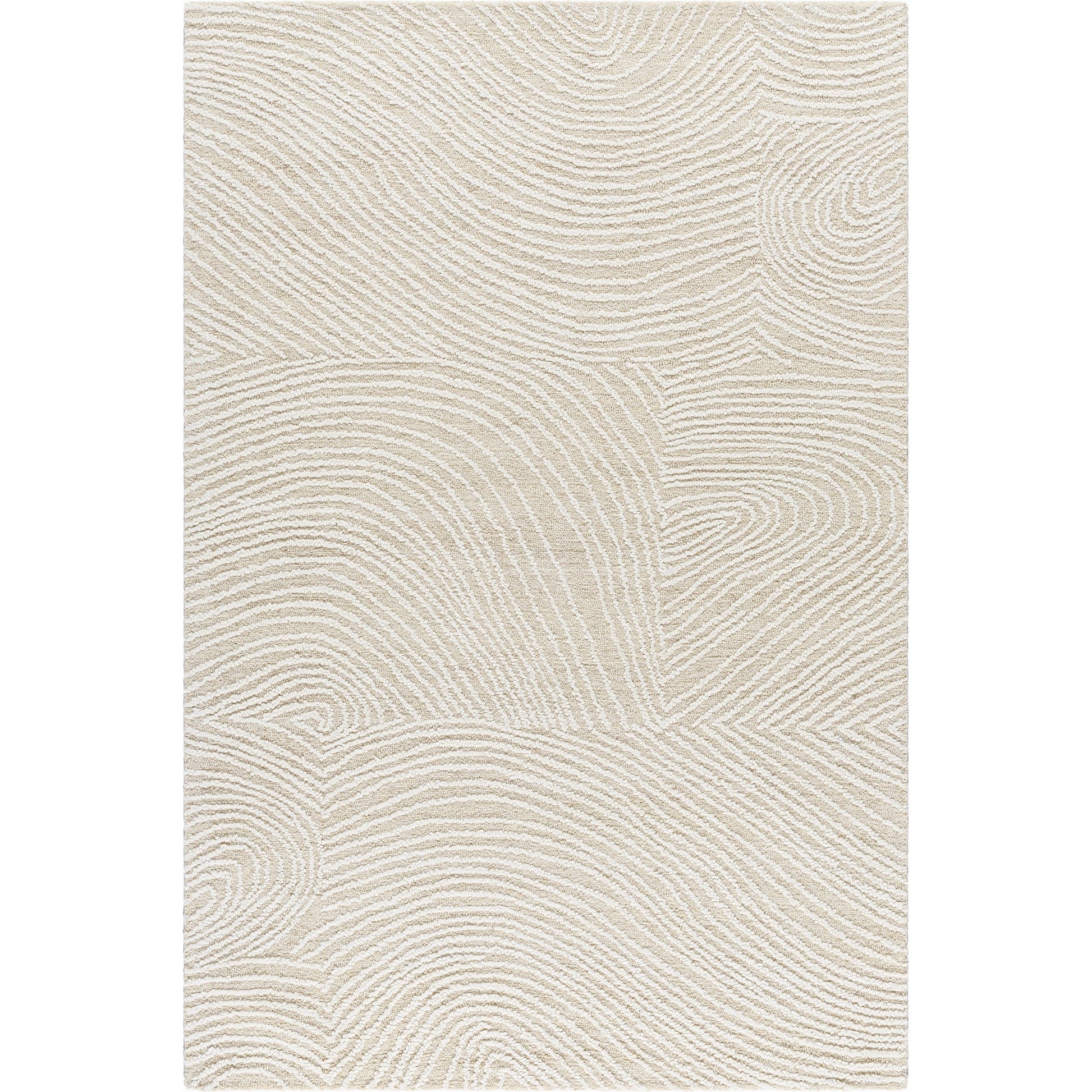 Falcao Rug - 530959 by Livabliss in light silver, silver, white. Made from wool in a unique style.