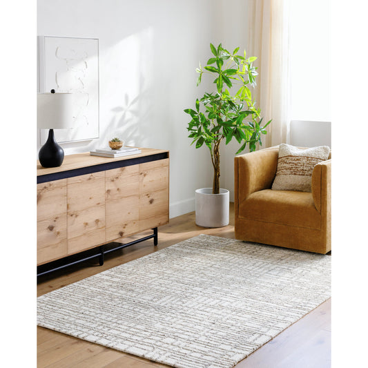 Falcao Rug - 530975 by Livabliss in ivory, taupe, stone gray. Made from wool in a unique style.
