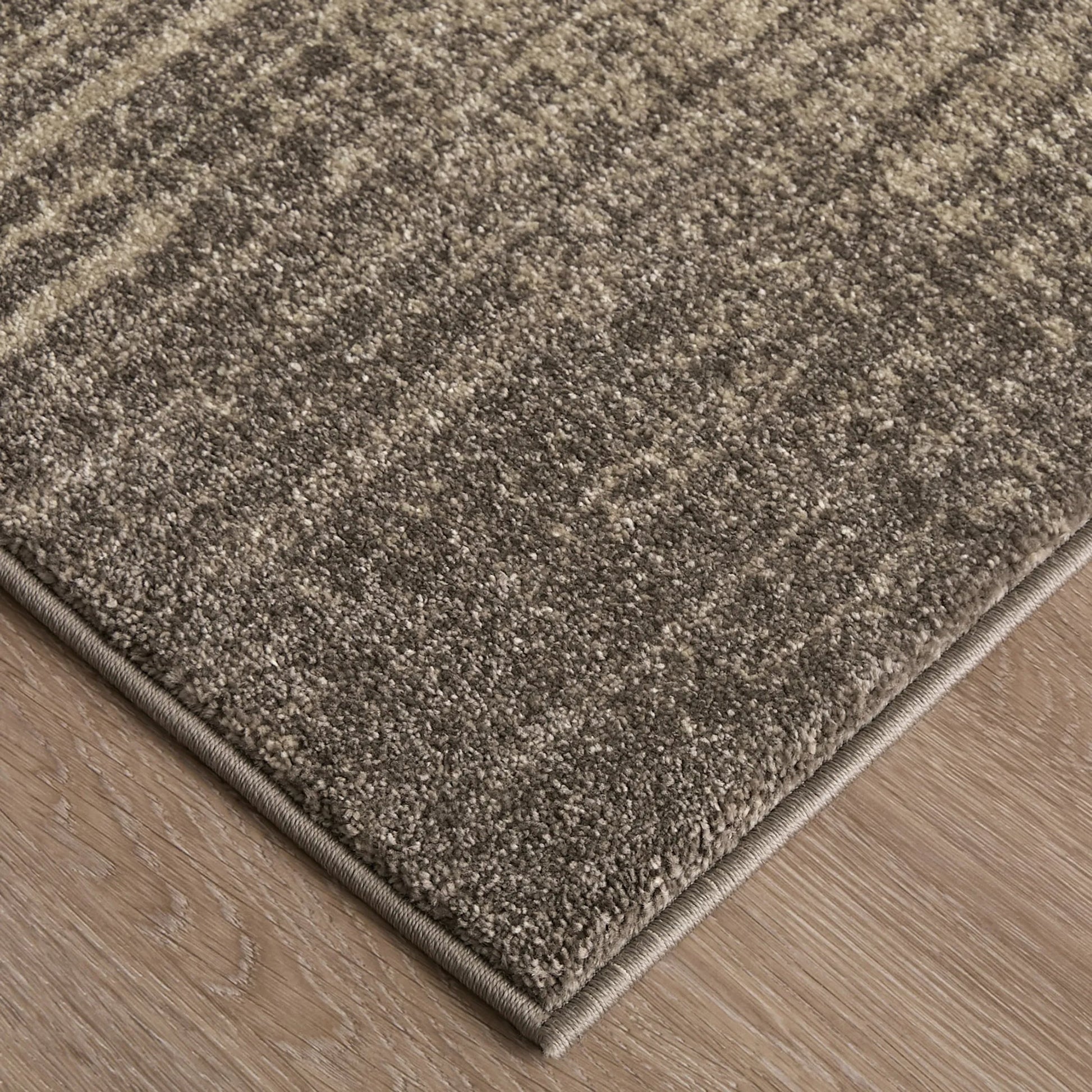 Eden EDN39QPF Rug by Feizy in ivory, taupe, pink. Made from polypropylene in a unique style.