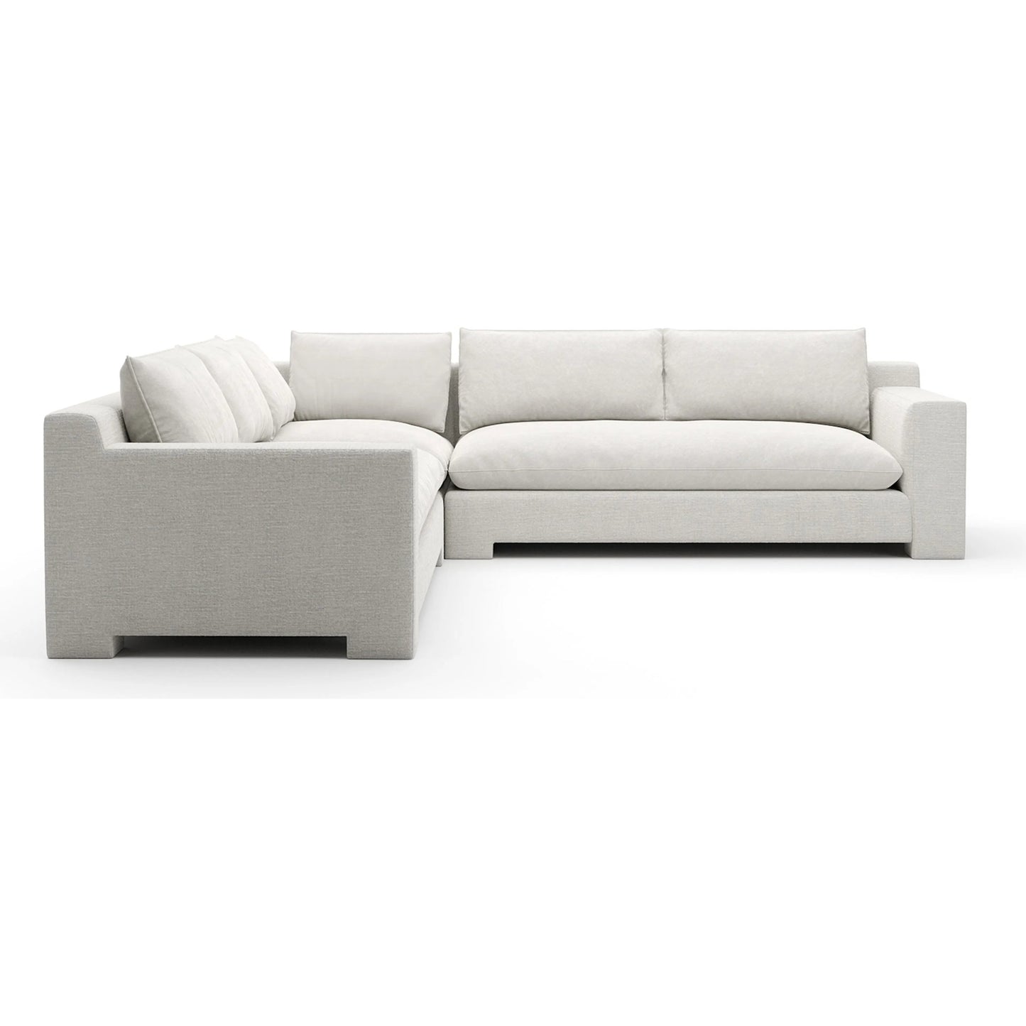 003 SI-2462205 | Additional Silo | Devon L Sectional by Caracole. Made from unique in a transitional style.