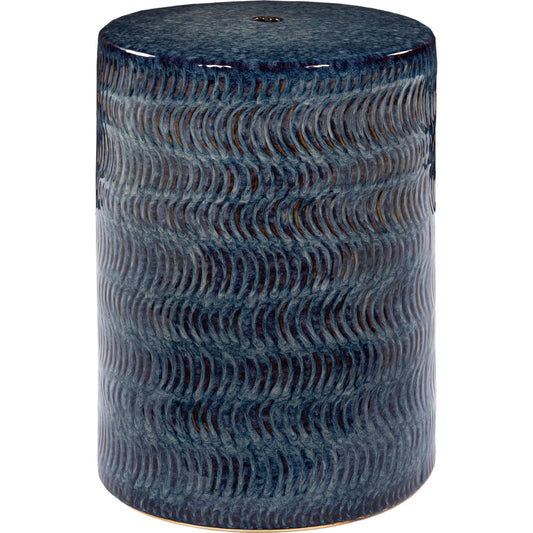 Faith - 27432 by Surya in blue and glazedglazed. Made from top: ceramic, base: ceramic in a modern style.