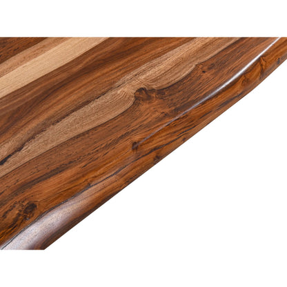 Rosewood 68" Bench by World Interiors in brown and natural sheesham. Made from iron sheesham wood in a transitional style.