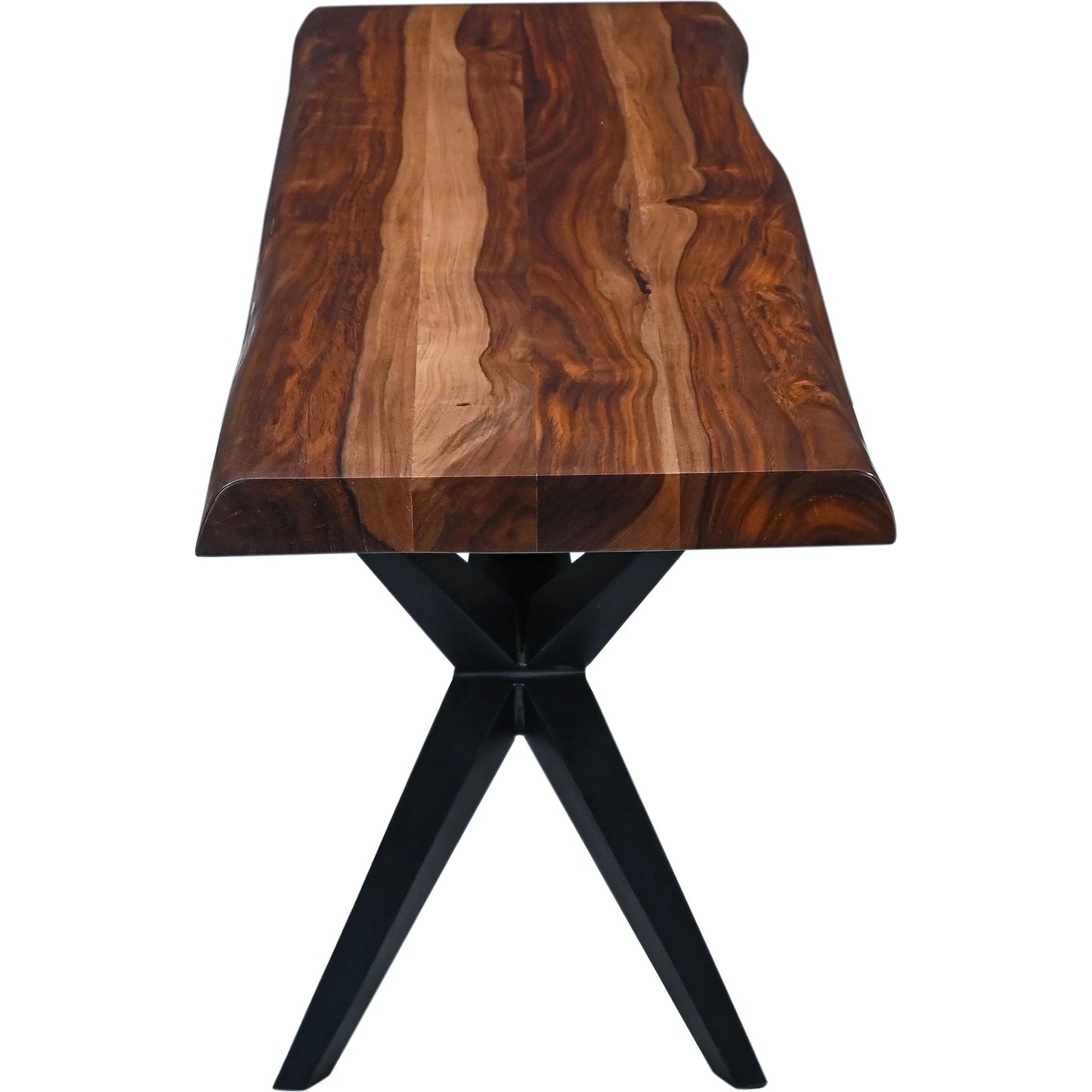 003 SI-2243047 | Additional Silo | Rosewood 68" Bench by World Interiors in brown and natural sheesham. Made from iron sheesham wood in a transitional style.