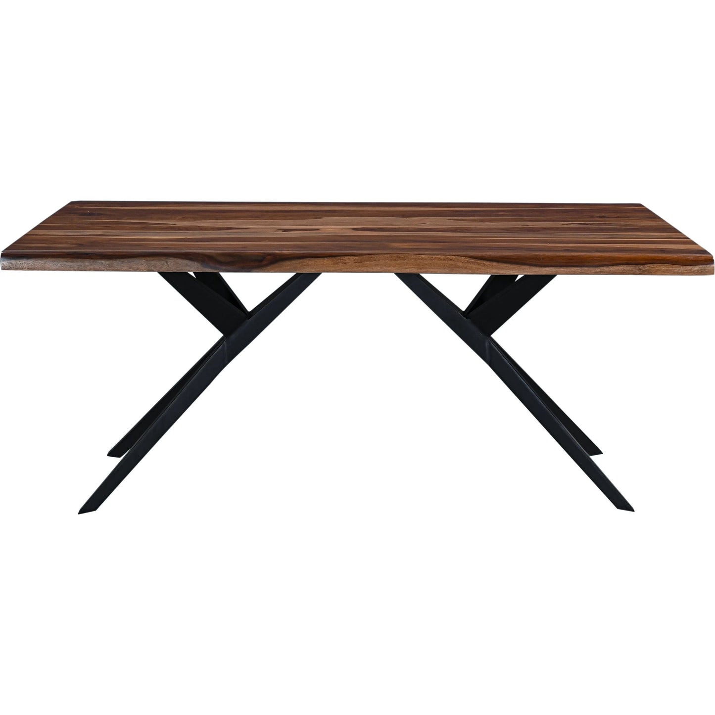 004 SI-2243044 | Additional Silo | Rosewood 72" Dining Table by World Interiors in brown and natural sheesham. Made from iron sheesham wood in a transitional style.