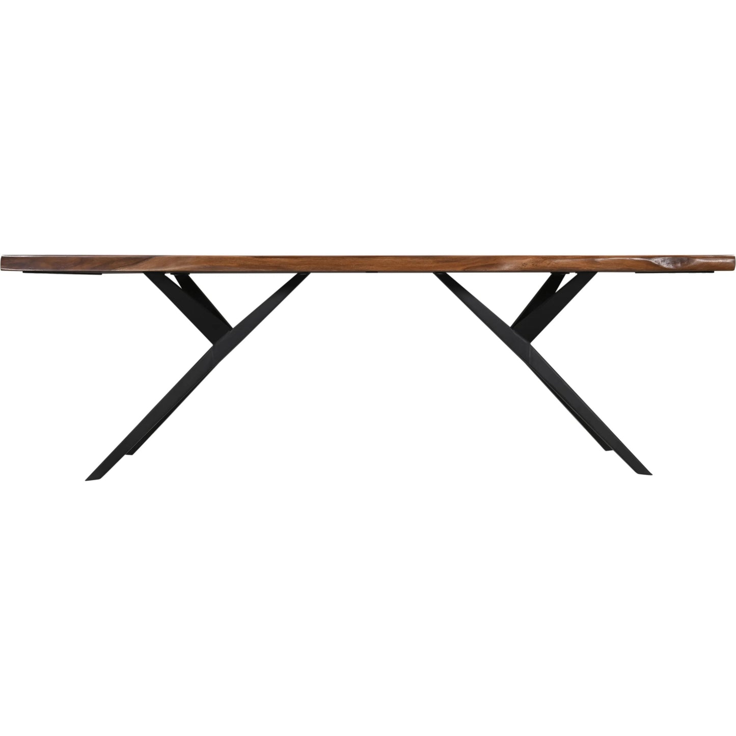 001 SI-2243046 | Primary Silo | Rosewood 94" Dining Table by World Interiors in brown and natural sheesham. Made from iron sheesham wood in a transitional style.