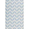 Pale Blue, Light Beige / 2' x 3'