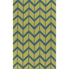 Olive, Deep Teal, Brown / 2' x 3'