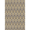 Ivory, Medium Brown, Dusty Sage, Mustard / 2'6" x 8'