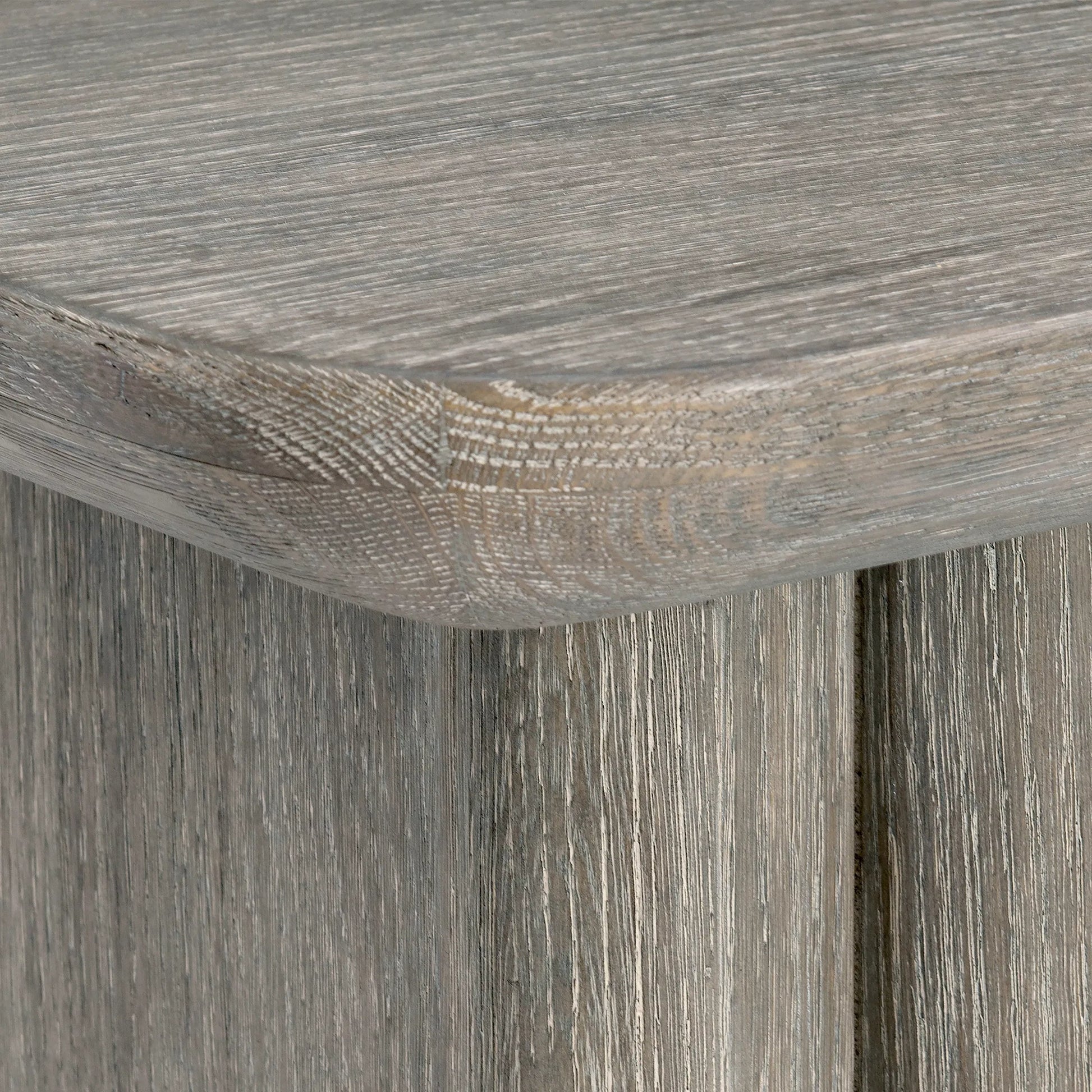Monolith Side Table by Bernhardt in brown. Made from wood in a unique style.
