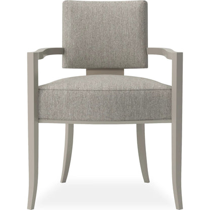 Reserved Seating Arm Chair by Caracole. Made from unique in a transitional style.