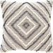 Faroe Pillow - 12311 by Surya in cream, khaki, charcoal. Made from 70% wool, 30% cotton, 100% cotton in a rustic style.