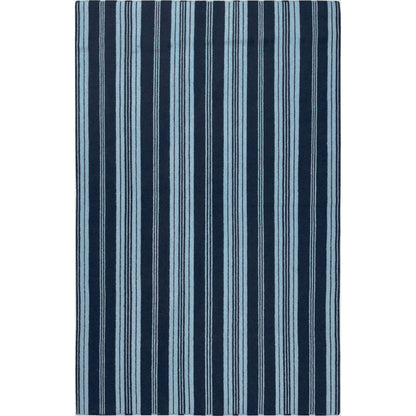 Farmhouse Stripes FAR-7000 Rug by Surya in beige, dark brown. Made from 100% wool in a unique style.