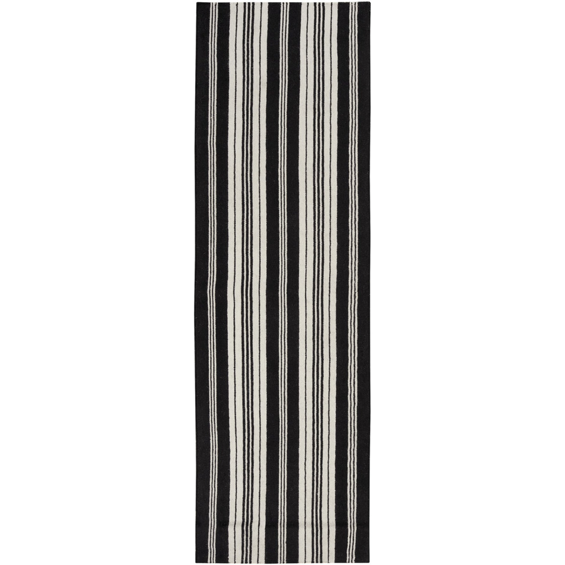 Farmhouse Stripes FAR-7000 Rug by Surya in beige, dark brown. Made from 100% wool in a unique style.