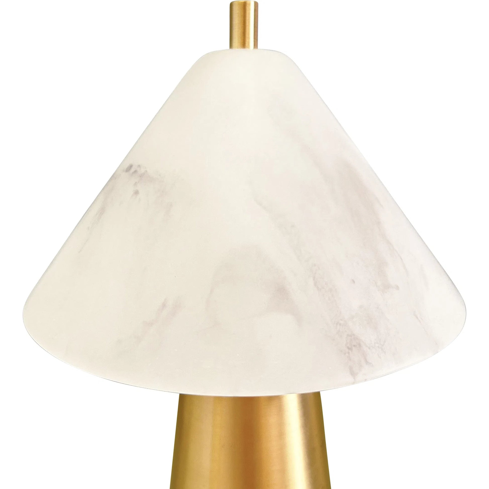 Farley Rechargeable Mini Table Lamp by Worlds Away in gold. Made from unique in a modern style.
