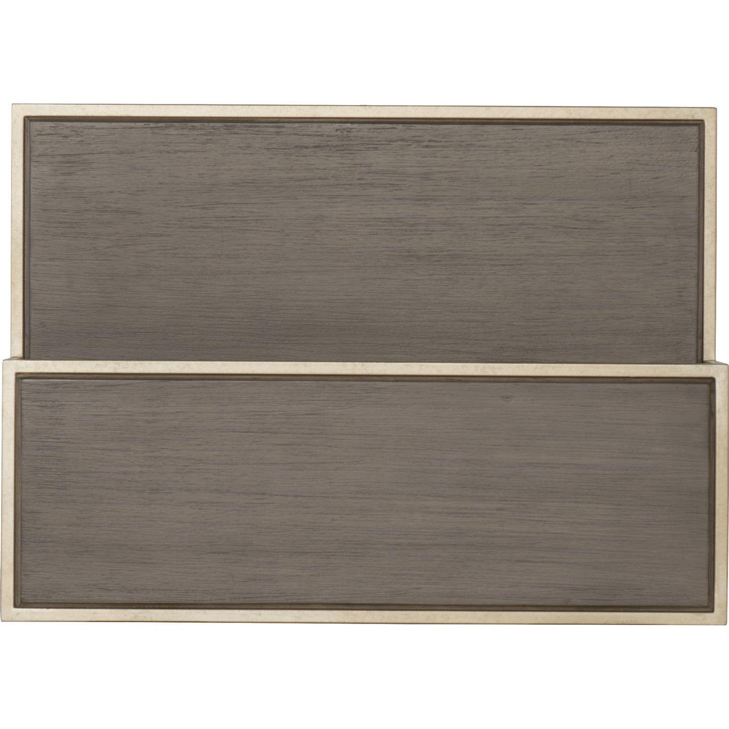 001 SI-1748834 | Additional Silo | Elixir Nightstand by Hooker Furniture in champagne silver. Made from chinese walnut veneers, metal in a modern style.