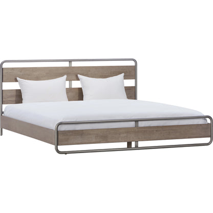 Zest Solid Wood & Metal Platform Bed by Zest. Made from mdf, partical board in a modern style.