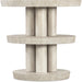 Modern Mood Round Side Table by Hooker Furniture. Made from oak veneers in a modern style.