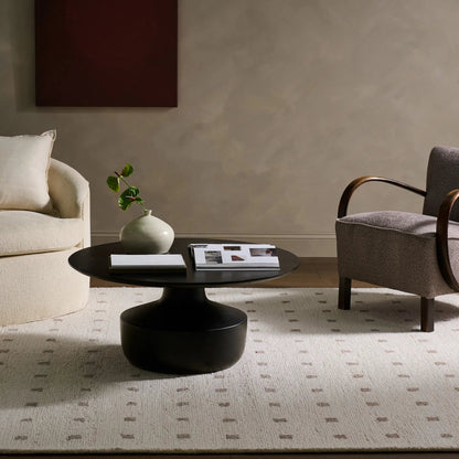 Form And Weave FAW01 Rug by Jaipur Living in ivory, white, tan, beige. Made from 100% wool in a unique style.