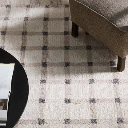 Form And Weave FAW02 Rug by Jaipur Living in ivory, white, tan, beige. Made from 100% wool in a unique style.