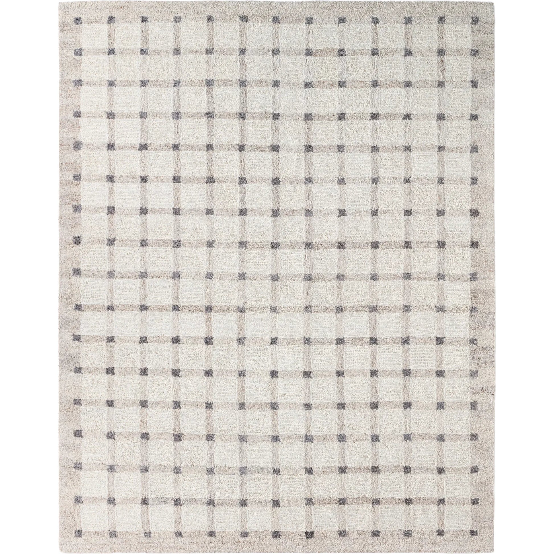 Form And Weave FAW02 Rug by Jaipur Living in ivory, white, tan, beige. Made from 100% wool in a unique style.