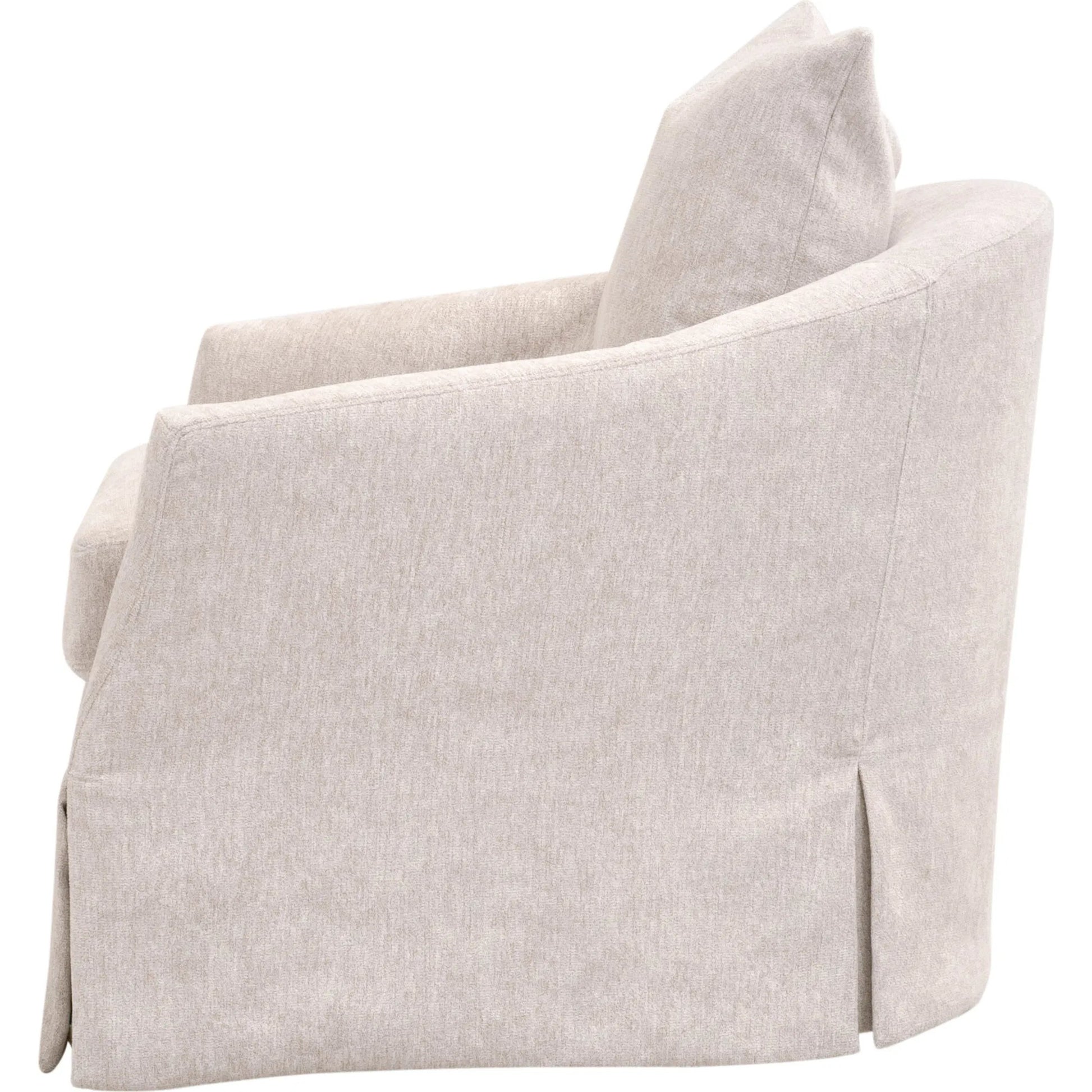 Faye Slipcover Swivel Club Chair by Essentials For Living. Made from unique in a transitional style.