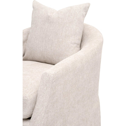 Faye Slipcover Swivel Club Chair by Essentials For Living. Made from unique in a transitional style.