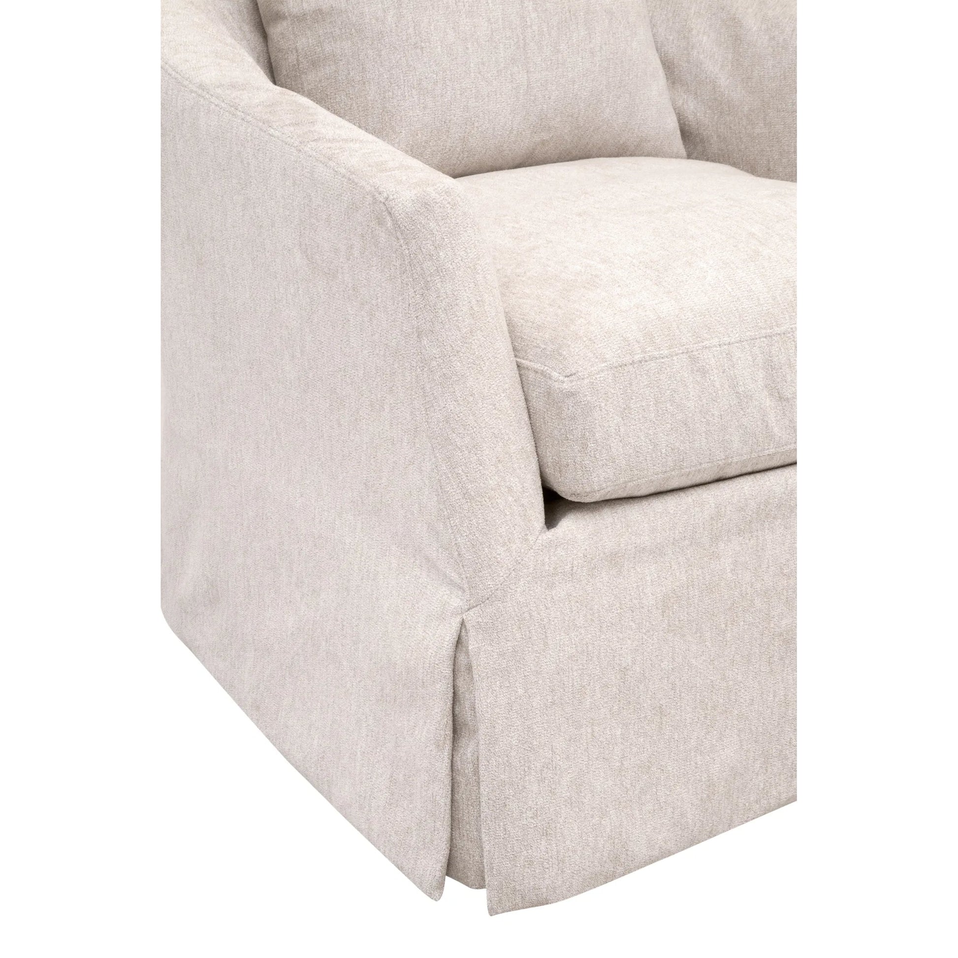 Faye Slipcover Swivel Club Chair by Essentials For Living. Made from unique in a transitional style.