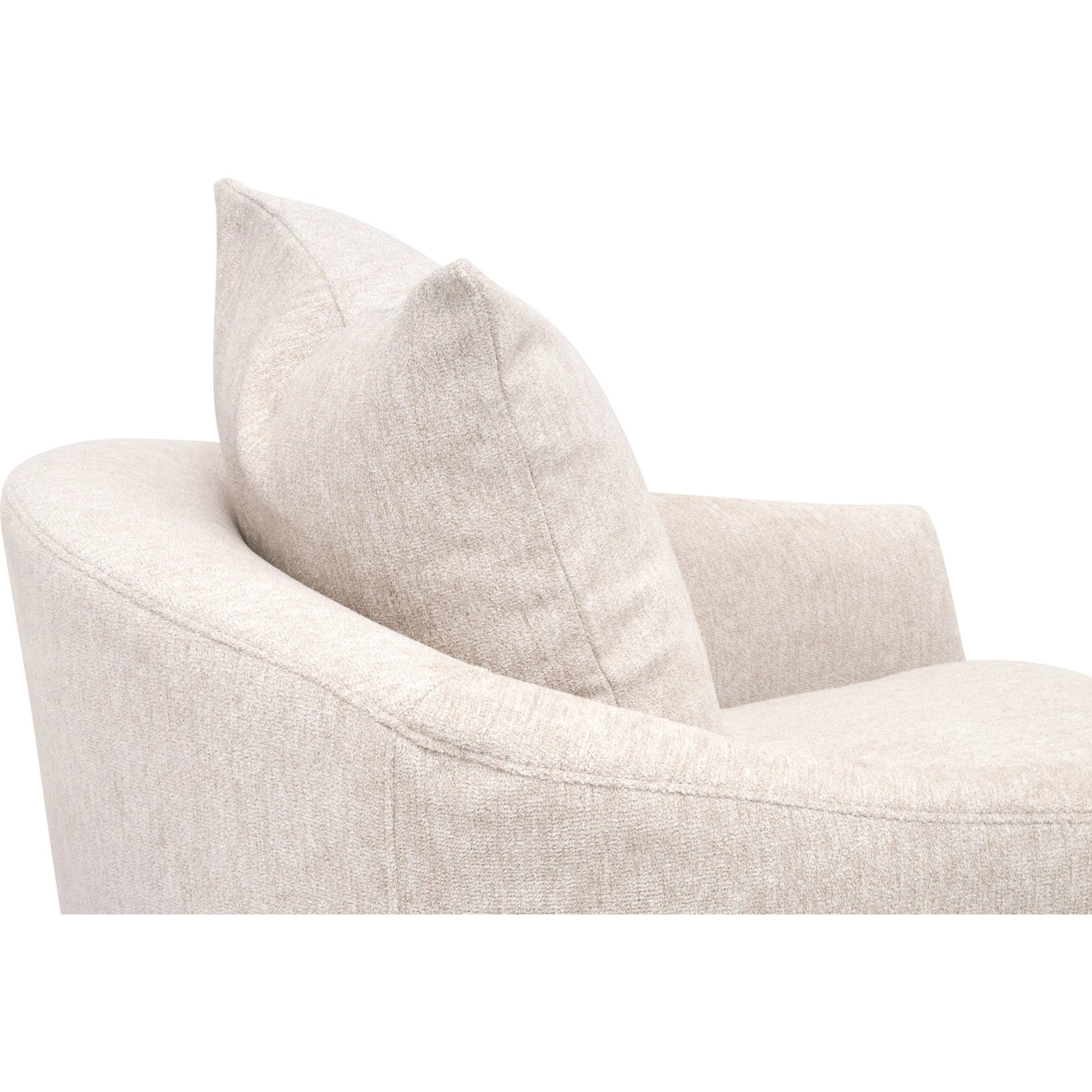 Faye Slipcover Swivel Club Chair by Essentials For Living. Made from unique in a transitional style.