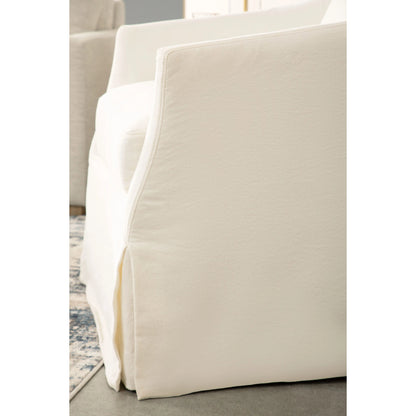 Faye Slipcover Swivel Club Chair by Essentials For Living. Made from unique in a transitional style.
