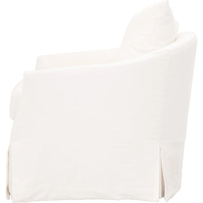 Faye Slipcover Swivel Club Chair by Essentials For Living. Made from unique in a transitional style.