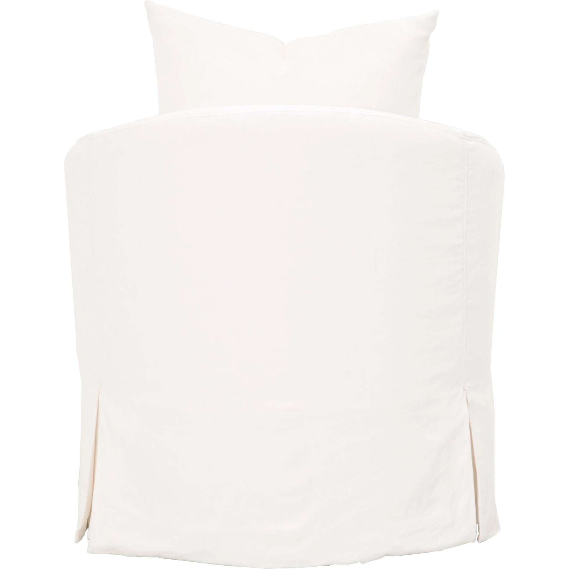 Faye Slipcover Swivel Club Chair by Essentials For Living. Made from unique in a transitional style.