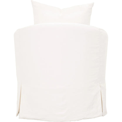 Faye Slipcover Swivel Club Chair by Essentials For Living. Made from unique in a transitional style.