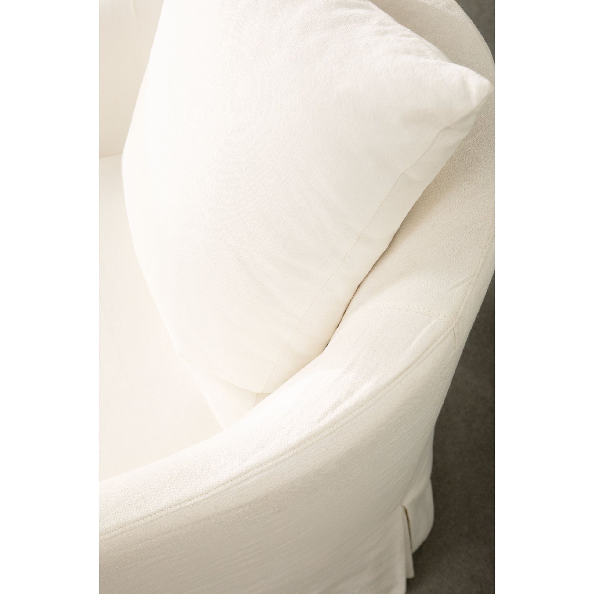 Faye Slipcover Swivel Club Chair by Essentials For Living. Made from unique in a transitional style.