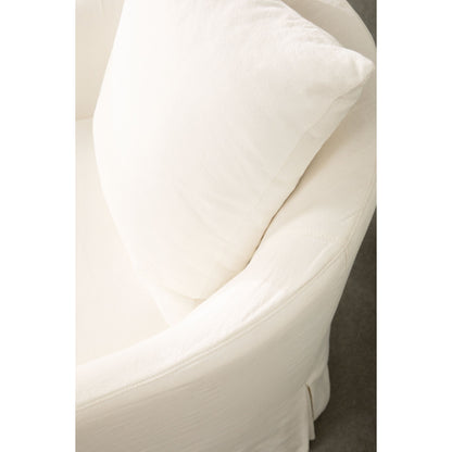 Faye Slipcover Swivel Club Chair by Essentials For Living. Made from unique in a transitional style.
