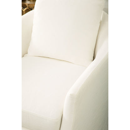 Faye Slipcover Swivel Club Chair by Essentials For Living. Made from unique in a transitional style.