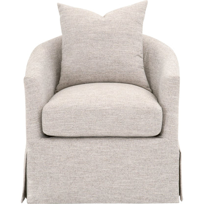 Faye Slipcover Swivel Club Chair by Essentials For Living. Made from unique in a transitional style.