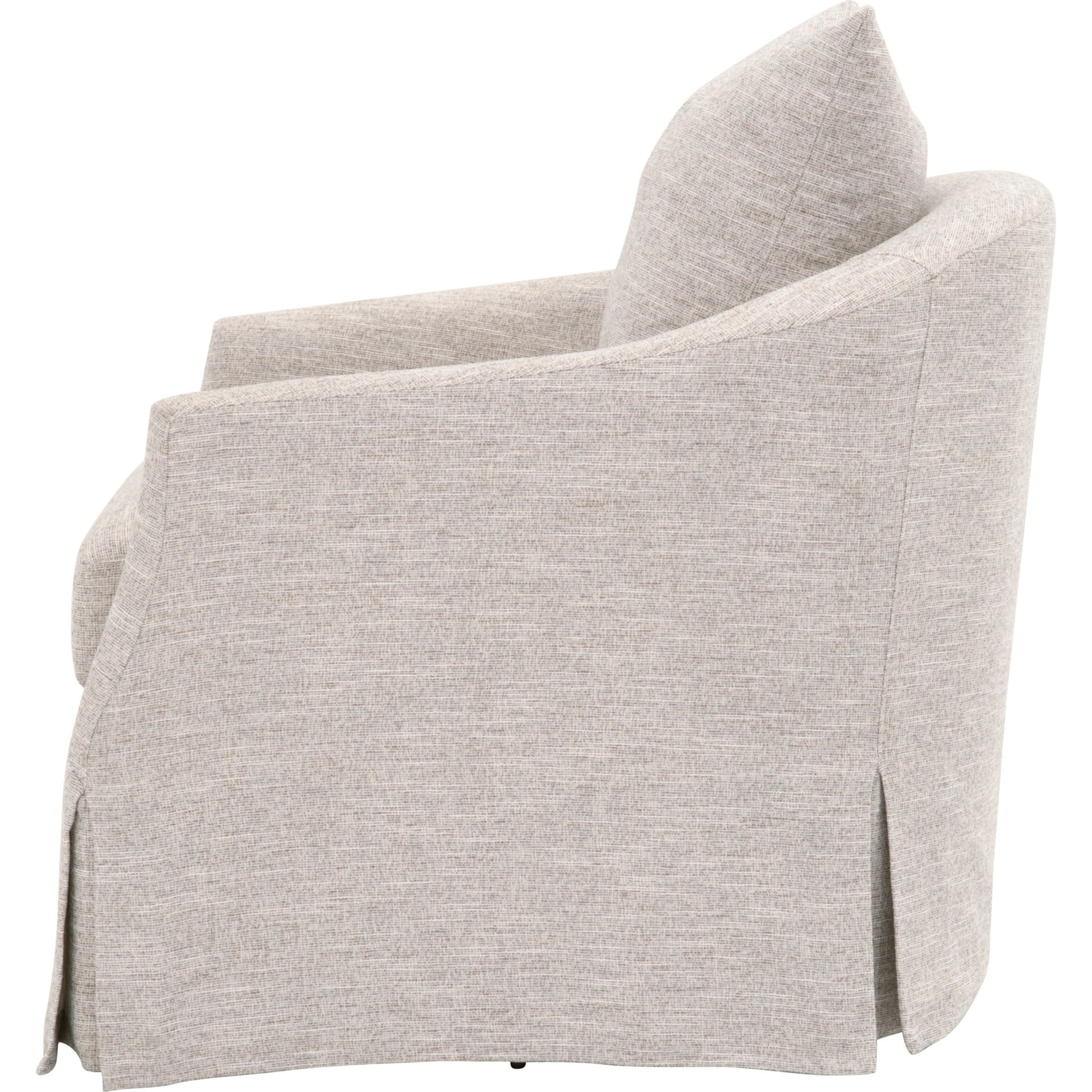 Faye Slipcover Swivel Club Chair by Essentials For Living. Made from unique in a transitional style.