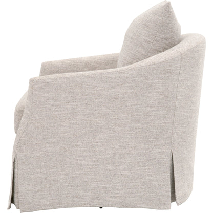 Faye Slipcover Swivel Club Chair by Essentials For Living. Made from unique in a transitional style.