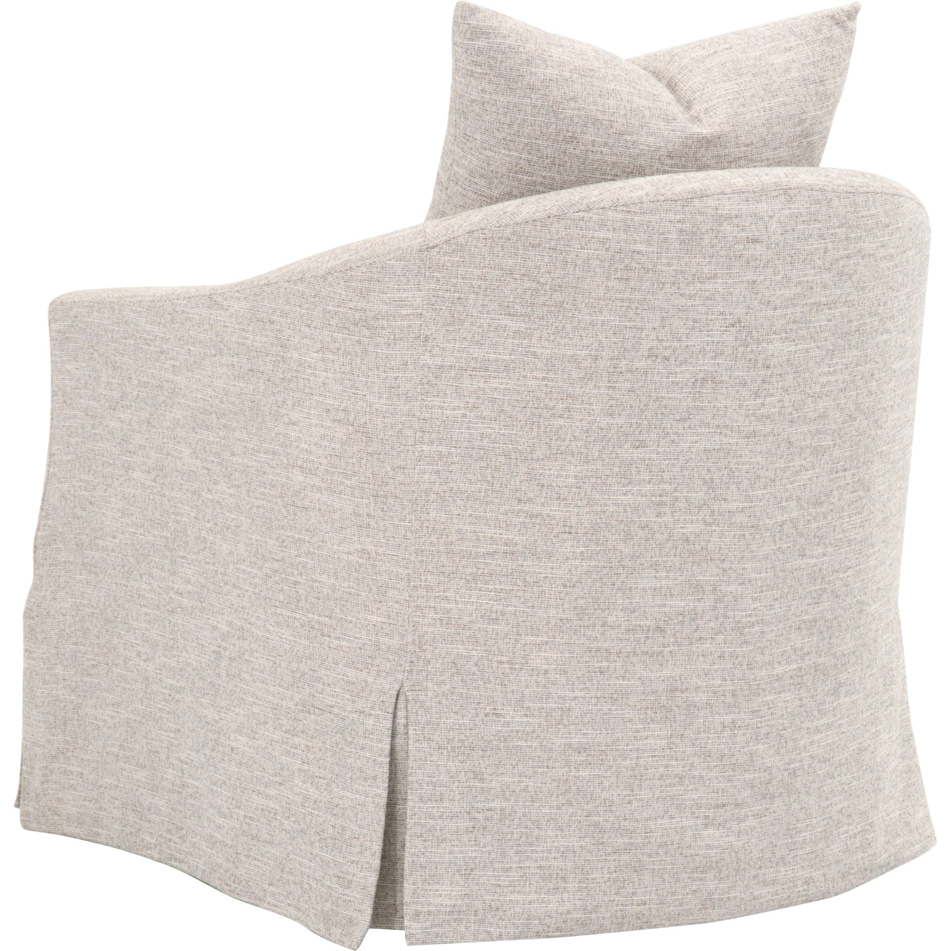 Faye Slipcover Swivel Club Chair by Essentials For Living. Made from unique in a transitional style.