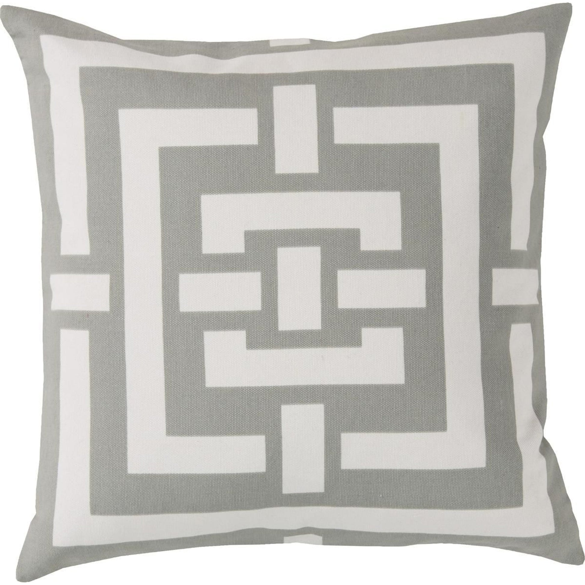 Circles & Squares Pillow - 13218 by Surya. Made from 100% cotton in a modern style.
