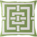Circles & Squares Pillow - 13218 by Surya. Made from 100% cotton in a modern style.