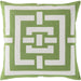 Circles & Squares Pillow - 13218 by Surya. Made from 100% cotton in a modern style.