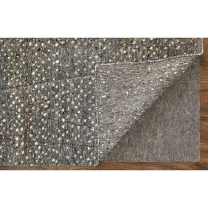 Dering Polka Dots Rug - T27T6042 by Thom Felicia by Feizy Rugs in gray, tan, taupe. Made from wool in a unique style.
