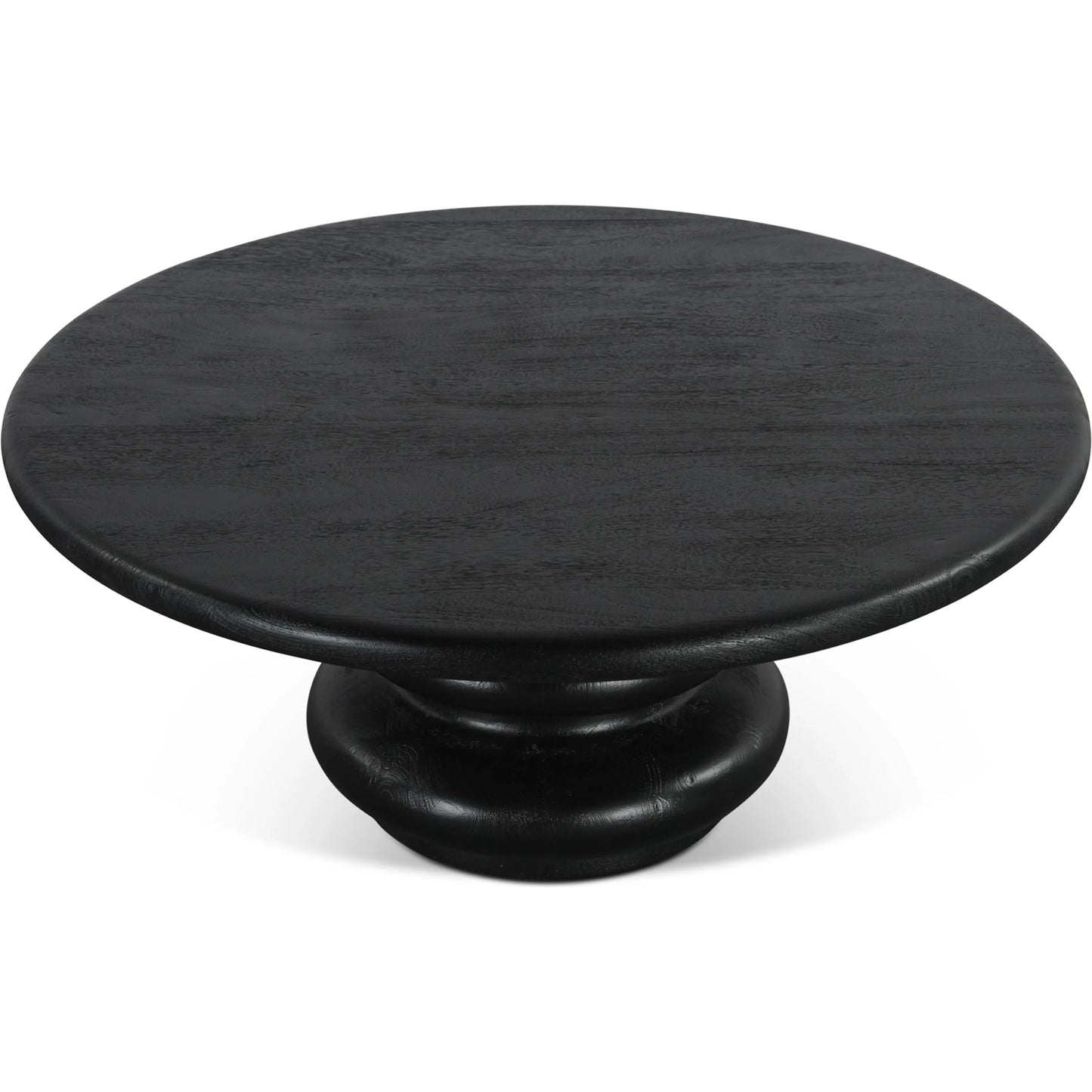 000 SI-2445189 | Additional Silo | Bakio 36" Coffee Table by World Interiors in black. Made from mango wood in a modern style.