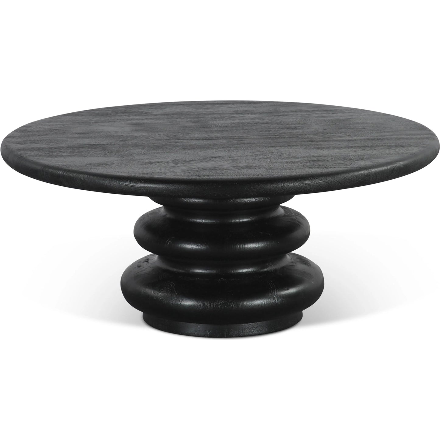 004 SI-2445189 | Primary Silo | Bakio 36" Coffee Table by World Interiors in black. Made from mango wood in a modern style.