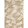 Olive Green, Blush Pink, Cream, Soft Taupe / 2' x 3'