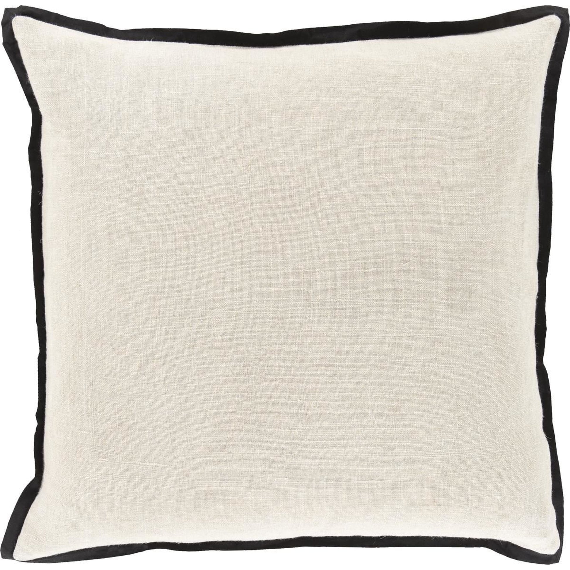 Shadow Floral Pillow - 13393 by Surya. Made from 90% cotton, 10% linen in a traditional style.