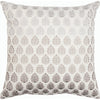 Light Beige, Light Gray / Down Feather / 18" x 18"