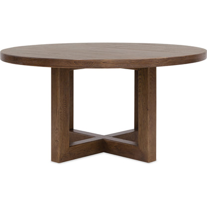 Driftwood 60" Round Dining Table by Hooker Furniture. Made from unique in a transitional style.