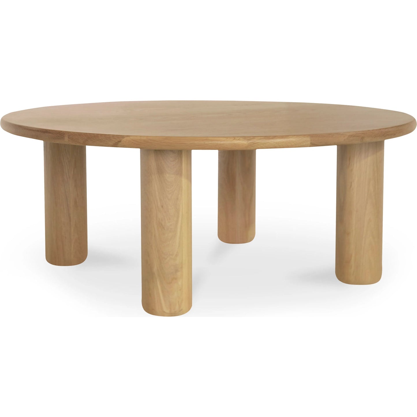 001 SI-2253873 | Primary Silo | Milo Coffee Table Oak by Moe's Home Collection in natural oak. Made from fsc certified solid oak tabletop edge, fsc certified oak veneer tabletop in a transitional style.